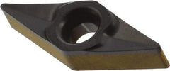 Iscar - VNMM2.5-1 PP Grade IC8250 Carbide Turning Insert - TiCN/Al2O3/TiN Finish, 35° Diamond, 9/32" Inscr Circle, 5/32" Thick, 1/64" Corner Radius - Americas Industrial Supply
