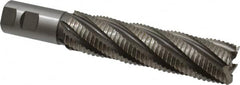Hertel - 1-1/2" Diam, Coarse Pitch, 6" LOC, 6 Flute Cobalt Roughing Square End Mill - Uncoated, 8-1/2" OAL, 1-1/4" Shank Diam, Single End, 30° Helix - Americas Industrial Supply