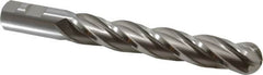 Hertel - 1" Diam, 6" LOC, 4 Flute Cobalt Ball End Mill - Uncoated, Single End, 8-1/2" OAL, 1" Shank Diam, Spiral Flute - Americas Industrial Supply