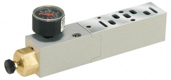 Parker - 15407-2 Solenoid Valve Sandwich Regulator - Use with HB Series Solenoid Valves - Americas Industrial Supply