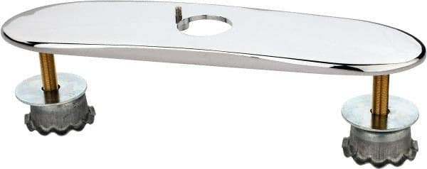 Chicago Faucets - Faucet Replacement 8" Cover Plate - Polished Chrome, Use with HyTronic IR Faucets - Americas Industrial Supply