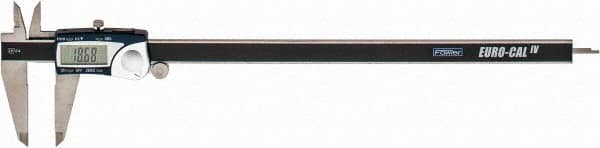 Fowler - 0 to 300mm Range, 0.01mm Resolution, IP54 Electronic Caliper - Stainless Steel with 2.35" Stainless Steel Jaws, 0.03mm Accuracy - Americas Industrial Supply