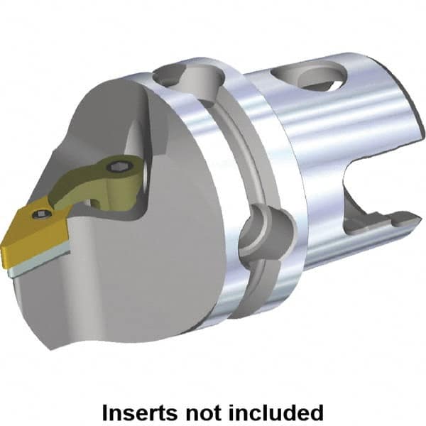 Kennametal - Left Hand Cut, Size KM63, VN.. Insert Compatiblity, Modular Turning & Profiling Cutting Unit Head - 115mm Head Length, Through Coolant, Series M-Clamping - Americas Industrial Supply