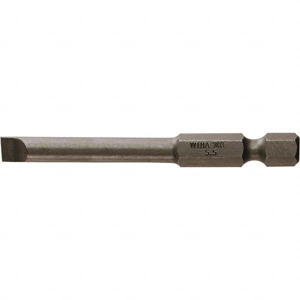 Wiha - 1/4" Power Bit - 1/4" Drive, 2-3/4" OAL - Americas Industrial Supply