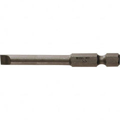 Wiha - 1/4" Power Bit - 1/4" Drive, 2-3/4" OAL - Americas Industrial Supply