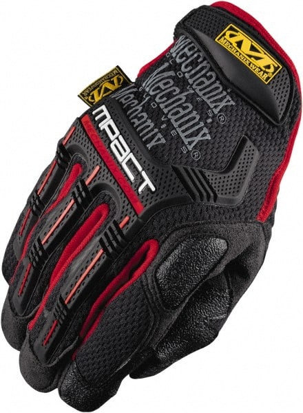 Mechanix Wear - Size L (10) Synthetic Leather Impact Work Gloves - Americas Industrial Supply