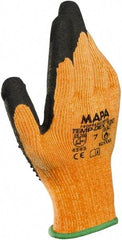 MAPA Professional - Size 2XL Thermal Acrylic Lined Nitrile Heat Resistant Glove - 11" OAL, Knit Wrist Cuff - Americas Industrial Supply