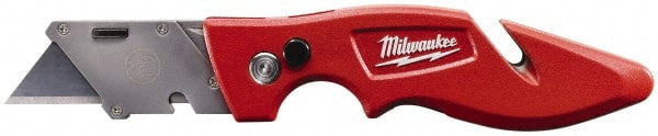 Milwaukee Tool - Fixed Blade Folding Utility Knife - Americas Industrial Supply