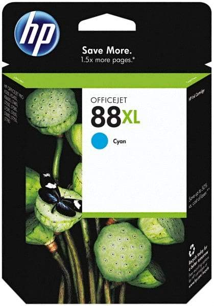 Hewlett-Packard - Cyan Ink Cartridge - Use with HP Officejet Pro K550 - Americas Industrial Supply