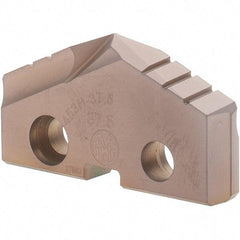 Allied Machine and Engineering - 37.5mm Diam x 1/4" Thick, Seat Code 3, 132° Included Angle Spade Drill Insert - AM200 Coated, Cobalt, Grade Super Cobalt, Series GEN2 T-A - Americas Industrial Supply