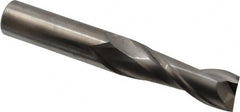 Niagara Cutter - 3/4", 2-1/4" LOC, 3/4" Shank Diam, 5" OAL, 2 Flute, Solid Carbide Square End Mill - Single End, Uncoated, Spiral Flute, 30° Helix, Centercutting, Right Hand Cut, Right Hand Flute, Series C230 - Americas Industrial Supply