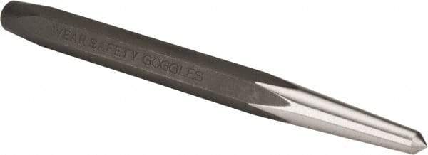 Paramount - 5/16" Center Punch - 6-1/2" OAL, Chrome Vanadium Steel - Americas Industrial Supply