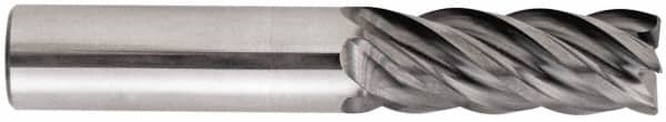 Niagara Cutter - 5/8" Diam 5 Flute Solid Carbide 0.045" Corner Radius End Mill - Americas Industrial Supply