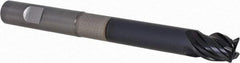 Niagara Cutter - 1/2", 4 Flute, Single End, Solid Carbide, 0.03" Corner Radius End Mill - 5" OAL, Right Hand Flute, 5/8" LOC, Right Hand Cut, 3-1/8" Extended Reach - Americas Industrial Supply