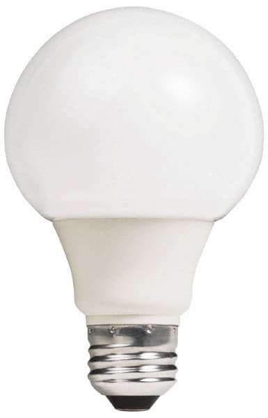 Philips - 9 Watt Fluorescent Residential/Office Medium Screw Lamp - 2,700°K Color Temp, 500 Lumens, 120 Volts, EL/A G25, 8,000 hr Avg Life - Americas Industrial Supply