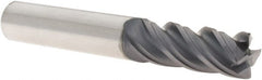 Made in USA - Corner Chamfer/Corner Radius End Mill - - Exact Industrial Supply