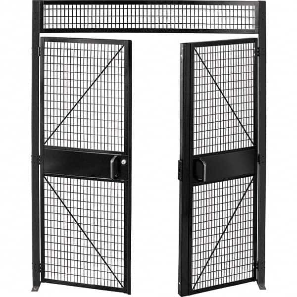 Folding Guard - Temporary Structure Doors Type: Hinged Door Width (Feet): 8 - Americas Industrial Supply