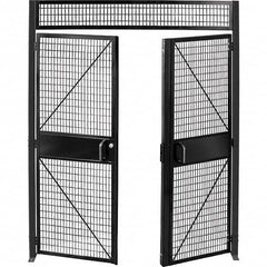 Folding Guard - Temporary Structure Doors Type: Hinged Door Width (Feet): 6 - Americas Industrial Supply