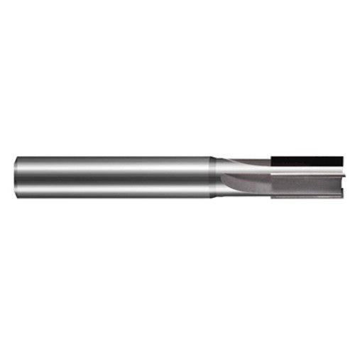 Diamond End Mills for Non-Ferrous Materials - PCD Diamond - 0.2500″ (1/4″) Cutter Diameter × 0.5000″ (1/2″) Length of Cut PCD Square End Mill, 4 Flutes - Exact Industrial Supply