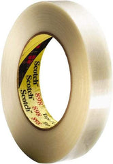 3M - Filament & Strapping Tape Type: Filament Tape Color: Clear - Americas Industrial Supply