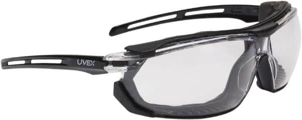 Uvex - SCT-Reflect 50 Lenses, Frameless Safety Glasses - Anti-Fog, Size Universal, Wrap Around - Americas Industrial Supply