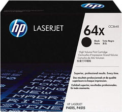 Hewlett-Packard - Black Toner Cartridge - Use with Hewlett-Packard LaserJet P4015n, P4015dn, P4015tn, P4015x, P4515n, P4515tn & P4515x - Americas Industrial Supply