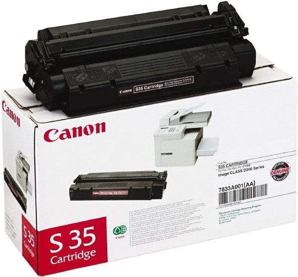 Canon - Black Toner Cartridge - Use with Canon Laser Printers - Americas Industrial Supply