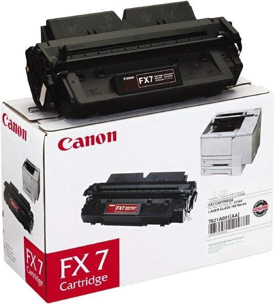 Canon - Black Toner Cartridge - Use with Canon Laser Printers - Americas Industrial Supply