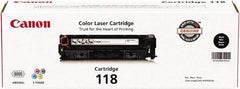 Canon - Black Toner Cartridge - Use with Canon Laser Printers - Americas Industrial Supply