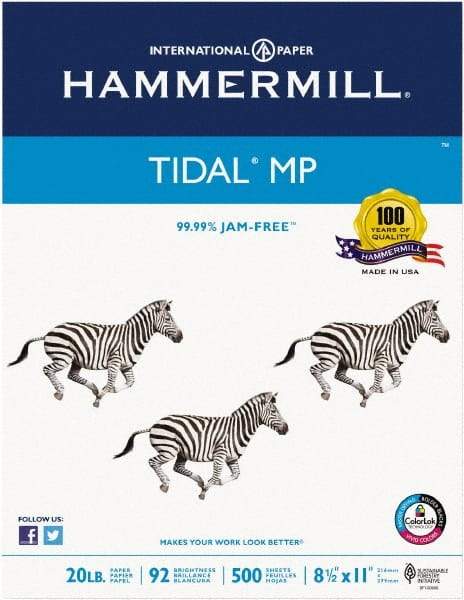 Hammermill - White Copy Paper - Use with Laser Printers, Copiers, Plain Paper Fax Machines - Americas Industrial Supply