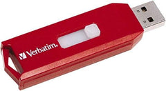 Verbatim - 16GB Red Flash Drive - Use with Windows Vista, 7 - Americas Industrial Supply