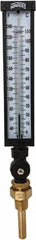 Winters - 30 to 240°F, Industrial Thermometer with Standard Thermowell - 3 Inch Immersion Length, 3-1/2 Inch Stem Length, 17 Inch Long, 3/4 Inch Thread - Americas Industrial Supply