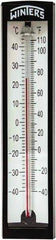 Winters - -40 to 110°F, Industrial Thermometer with Standard Thermowell - 2 Inch Immersion Length, 1-7/8 Inch Stem Length, 6 Inch Long, 1/2 Inch Thread - Americas Industrial Supply