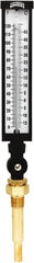 Winters - -15 to 120°F, Industrial Thermometer with Standard Thermowell - 5 Inch Immersion Length, 6 Inch Stem Length, 20 Inch Long, 3/4 Inch Thread - Americas Industrial Supply