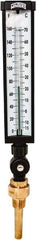 Winters - -15 to 160°F, Industrial Thermometer with Standard Thermowell - 3 Inch Immersion Length, 3-1/2 Inch Stem Length, 17 Inch Long, 3/4 Inch Thread - Americas Industrial Supply