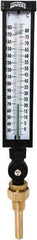 Winters - 30 to 180°F, Industrial Thermometer with Standard Thermowell - 3 Inch Immersion Length, 3-1/2 Inch Stem Length, 17 Inch Long, 3/4 Inch Thread - Americas Industrial Supply