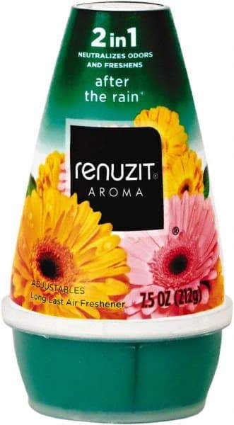 Renuzit - 7 oz Bottle Air Freshener - Gel, After the Rain Scent - Americas Industrial Supply