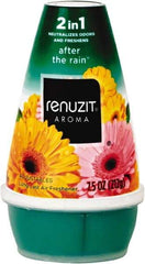 Renuzit - 7 oz Bottle Air Freshener - Gel, After the Rain Scent - Americas Industrial Supply