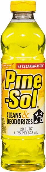 Pine-Sol - 28 oz Bottle All-Purpose Cleaner - Liquid, Lemon - Americas Industrial Supply