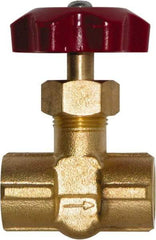 Winters - 1/4" Pipe, FNPT x FNPT End Connection, Lead Free Brass Pressure Regulating Valve - Buna N Seal, 0 to 400 psi Working Pressure - Americas Industrial Supply