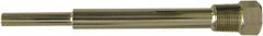 Winters - 10 Inch Overall Length, 3/4 Inch Thread, 304 Stainless Steel Thermowell - 7-1/2 Inch Insertion Length - Americas Industrial Supply