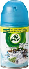 Air Wick - 6.17 oz Air Freshener Dispenser Refill - Fresh Waters, Compatible with Air Wick Freshmatic Ultra Metered-Automatic Spray Systems - Americas Industrial Supply
