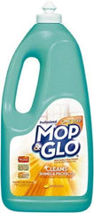 Mop&Glo - Bottle Cleaner - Use on Ceramic Tile, Laminate Surfaces, Linoleum, Quarry Tile, Cement, Concrete, Vinyl Tile, Terra Cotta, Terrazzo, Vinyl Composite Tile (VCT) - Americas Industrial Supply