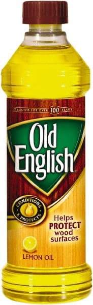 Old English - 16 Fluid Ounce Liquid Furniture Polish - Lemon Scent, Bottle - Americas Industrial Supply