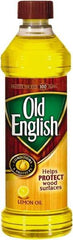 Old English - 16 Fluid Ounce Liquid Furniture Polish - Lemon Scent, Bottle - Americas Industrial Supply
