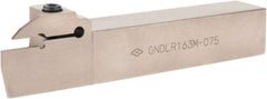 Sumitomo - GND, External, Right Hand, Indexable Grooving Tool Holder - GCMN, GCML, GCMR Insert Compatibility, 1" Shank Height, 1" Shank Width, 6" OAL - Americas Industrial Supply