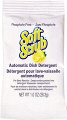 Soft Scrub - 1 oz Packet Automatic Dishwashing Powder - Lemon Scented - Americas Industrial Supply