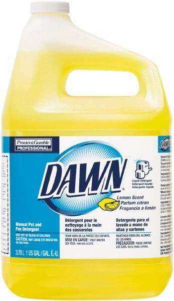 Dawn - 1 Gal Bottle Manual Dishwashing Liquid - Lemon Scented - Americas Industrial Supply