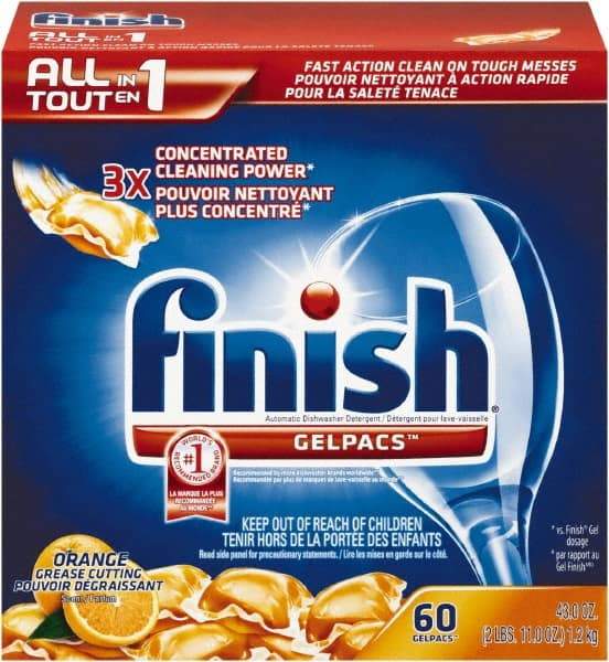 Finish - 43 oz Box Automatic Dishwashing Gel - Orange Scented - Americas Industrial Supply