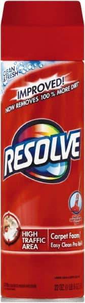 Resolve - 22 oz Aerosol Carpet & Upholstery Cleaner - Unscented - Americas Industrial Supply